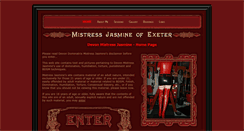 Desktop Screenshot of mistress-jasmine-exeter.co.uk